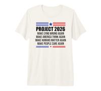 Make Lying Wrong Again Flag Project 2026 Sign Save Democracy Maglietta Premium