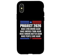 Make Lying Wrong Again Sign Project 2026 No Kings in America Custodia per iPhone X/XS