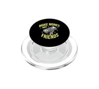 Make Money No Friends Graphic Design per imprenditori PopSockets PopGrip per MagSafe