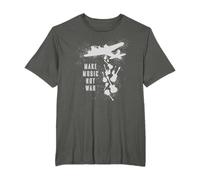 Make Music Not War (Fare musica non guerra) Maglietta