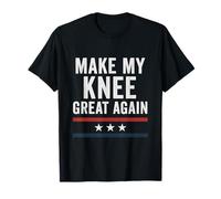 Make My Knee Great Again Motivazione Recupero Fisioterapia Maglietta