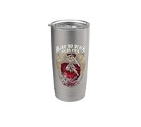 Make No Peace with Evil Archangel Michael Bicchiere termico in acciaio inox doppia parete