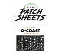 Make Noise O-Coast Blank Patch Sheets Notebook: Become a more organized songwriter with this Blank Patch Sheet notebook so you can spend more time creating and less time forgetting.
