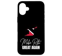 Make Roti Great Again Funny Trinidad and Tobago Trini Flag Custodia per iPhone 16 Plus