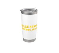 Make Sense Common Again Bicchiere termico in acciaio inox doppia parete