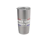 Make Sense Common Again Bicchiere termico in acciaio inox doppia parete
