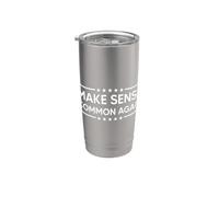 Make Sense Common Again Bicchiere termico in acciaio inox doppia parete