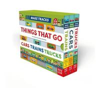 Make Tracks: Things That Go Boxed Set (Libro di cartone) Make Tracks