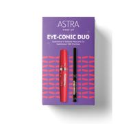 Astra Make-Up Set Trucco Eye-Conic Duo Mascara Occhi Subliminal X Volume Nero 2.0 e Eyeliner Subliminal 16H Pro-Liner Nero Intenso