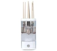 Make Up Brush Washer - Automatic Brush Cleaner Machine, Fast Dryer | Portable Makeup Cleaning Tool for Cosmetic Brushes, Multifunctional Spinner for Beauty Routine and Travel Use