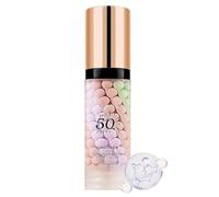 Make Up Primer, crema solare base, crema solare a tre colori con SPF 50+, consistenza liscia e facile da applicare, 40 g
