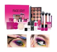 Make Up Set - Cosmetic Make Ups Starter Kit | Makeups Kits for Women | Makeup Brushes Eyeshadow Palette Primer, Makes Up Starter Kits, Blush Stick Loose Powder Long-Lasting for Women Girls Teens