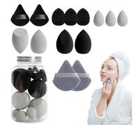 Make Up Sponge - Makeup Blender Sponge Set | Kit applicatore di bellezza | Sfuini cosmetici morbidi, applicatore per correttore portatile per fondazioni lisce e miscelazione della crema