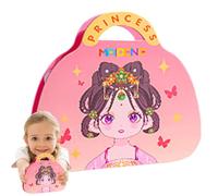 Make-up Sticker Book-Diy-Inkeide-Kunge Set, Fantasy Salon Crafting Toys | Attività di styling divertente per ragazze, gioco fantasy che gioca alla moda set per i bambini, il colore di bellezza creativ