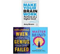 Make Your Brain Work, When Genius Failed & The Master Mind 3 Books Collection Set