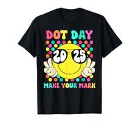 Make Your Mark DOT Day 2025 colorato Polka DOT Kids Boy Girl Maglietta
