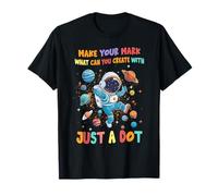 Make Your Mark Funny Happy DOT Day 2025 Spazio Bambini Ragazzo Ragazza Maglietta