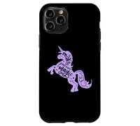 Make your own Magic Positive Citazione Ragazze Unicorno Graphic Tee Custodia per iPhone 11 Pro