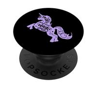 Make your own Magic Positive Citazione Ragazze Unicorno Graphic Tee PopSockets PopGrip Adesivo
