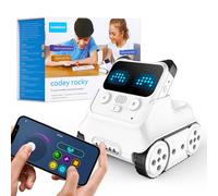 Makeblock Codey Rocky Coding Robot Giocattolo, Emo Robot Intelligente, Stem Robot Programmabile Interattivo Regalo per Bambini 6 Anni+