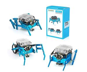 Makeblock mBot Pacchetto Aggiuntivo Sei Zampe, Robotica 3-in-1 Pacchetto Aggiuntivo, 3 forme, Scarabeo, Mantis, Crazy Frog