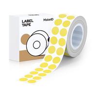 MakeID Coastal Breeze Series - Nastro per etichette compatibile con i produttori di etichette MakeID L1 Q1 E1, impermeabile, laminato, personalizzato, etichette per ufficio, ricambio, 16 mm x 4 m