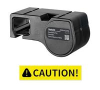 MakeID Etichette in PET per stampante industriale di etichette D50, 50 mm x 8 m, uso interno/esterno, sicurezza, tracciamento delle risorse, marcatura elettrica