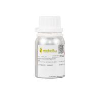 Makeit Lab - Olio di Cocco Raffinato per Cosmetici e Alimenti - 100 g | Da Polpa di Cocco per Spremitura Meccanica, Esente da OGM, Senza Allergeni, Flacone in Vetro Ambra