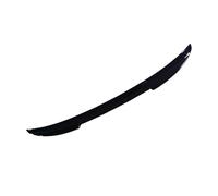 MaKeMoney Spoiler Posteriori Auto per Audi Q3 F3 Q3 Advance/S Line 2018-2026, PVC Spoiler Posteriore Baule AntiGraffio Decorazione Accessori,A/Black