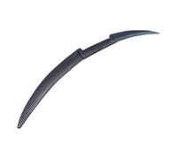 MaKeMoney Spoiler Posteriori Auto per Dacia Dokker 2012-2026, PVC Spoiler Posteriore Baule AntiGraffio Decorazione Accessori,B/Carbon Fiber Look