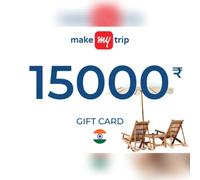 Makemytrip Gift Card 15000 INR Key - INDIA