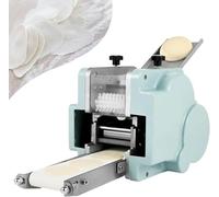 Maker della Pelle di Gnocchi elettrici, Macchina Wrapper a Gnocchi Automatici multifruzione, 60 Pezzi al Minuto, Produttore di impasti Wrapper da 140 W wonton con Stampo Rotondo da 8 cm, per