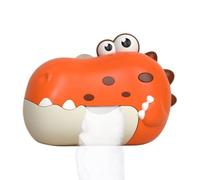 Maker di bolle da bagno, produttore di bolle da bagno | Dinosaur Shape Electric Music Bolla Machine con aspirazione | Giocattolo automatico per vasca da bagno per bambini per età da 3 anni e oltre c