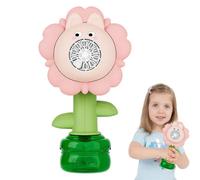 Maker di Bolle per, Macchina di Bolle per,Macchina a Forma di Fiore Elettrico | Maker di Bolle di Danza Swing All'aperto per Ragazze