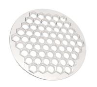 Maker di Gnocchi Russo, 61 Buche in Lega di Alluminio Ravioli, Produttore di Pelmeni Stampo per Gnocchi Russo, Strumento per la Creazione di Fai da Te per la del