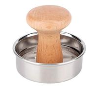 Maker di Hamburger di Superficie Non Stick, pressa per Hamburger in Acciaio Inossidabile Hamburger Patty Maker per Uniforme di Manzo, Pollo e Carne di Maiale 3.1 "polpette per