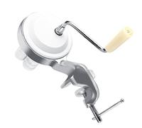 Maker di pasta in lega di alluminio Zenithaur, macchina da pressa per noodle manuale con morsetto regolabile, per spaghetti fettuccini e skin gnocchi