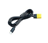 Maker Electronics - Cavo di alimentazione, 30 cm | XT60M a connettore a due estremità di tipo C per configurazioni portatili, copertura esterna in PVC, confezione singola