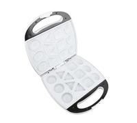 Maker Elettrico con Manico a Bastone Compatto 13 Fori per la Colazione Waffle US Plug Makercream Elettrico (Plug 220v)