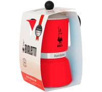 Maker espresso Bialetti Rainbow 1 tazza di rosso NEW