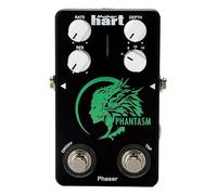 Maker hart PHANTASM/PHASER Pedale Phaser con TAP TEMPO - Phaser dinamico a 12 stadi, regolazione della velocità in tempo reale DSP ad alte prestazioni 4 manopole per pedale effetto chitarra tono