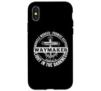 Maker Miracle Worker The Light The Way The Truth ART SUL RETRO Custodia per iPhone X/XS