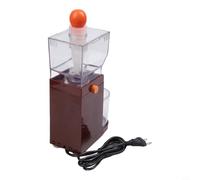 Maker per burro di noci elettrico, portatile, per arachidi, mandorle e anacardi, in plastica, rosso, 26 x 16 x 10 cm