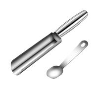 Maker per polpette - Utensile da cucina manuale in acciaio, struttura facile da pulire, design compatto e leggero, manico ergonomico | da cucina per formare polpette, pasta biscotto,