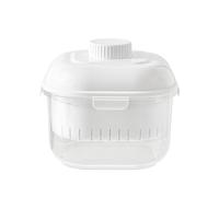 Maker, Portable Straining Cup, Quick Drain Filter with Leak Resistant Seal, Compact Food Prep Container Tool, Compact Kitchen Gadget Design, Snack Preparation Tool for Picnic and Party