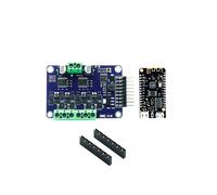 Makerbase Scheda Controller per Motore Passo-Passo Servo BLDC MKS Dual FOC V3.3 +ESP32 Rev1 per Motori Brushless, Ideale per Robotica DIY.