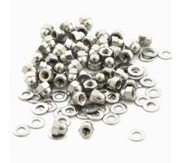 MakerBeam - Dadi a cappuccio M3 10x10mm, 50 pezzi