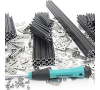 MakerBeam - Kit iniziale MakerBeam Premium nero 10x10mm
