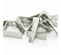 MakerBeam - Staffe angolari 10x10 mm, 12 pezzi