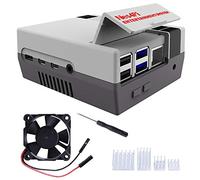 MakerFun Custodia Nes4Pi per Raspberry Pi 4 B, Ventola di Raffreddamento per Raspberry Pi 4B